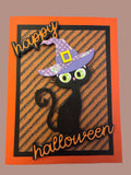 Black cat Halloween